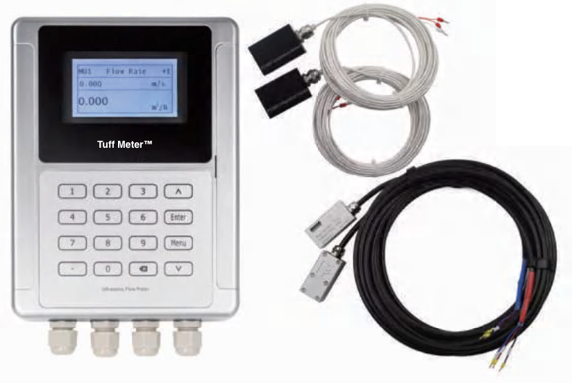 Clamp On Ultrasonic Meter 130℃ BTU, Front Packet