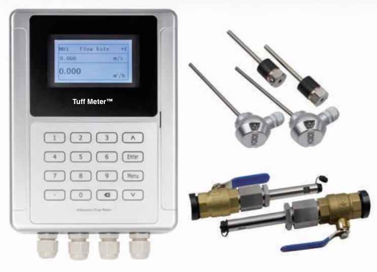 Clamp On Ultrasonic Meter 180℃ BTU, Front Packet